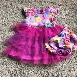 Matilda Jane pink tulle dress 3-6 months.